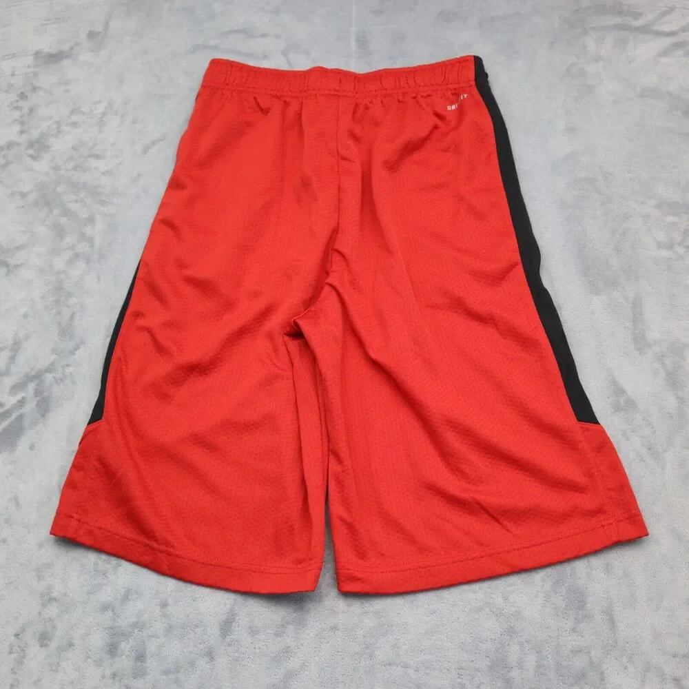 Nike Shorts Boys XL Multicolor Dri Fit Elastic Waist Drawstring Pocket Logo